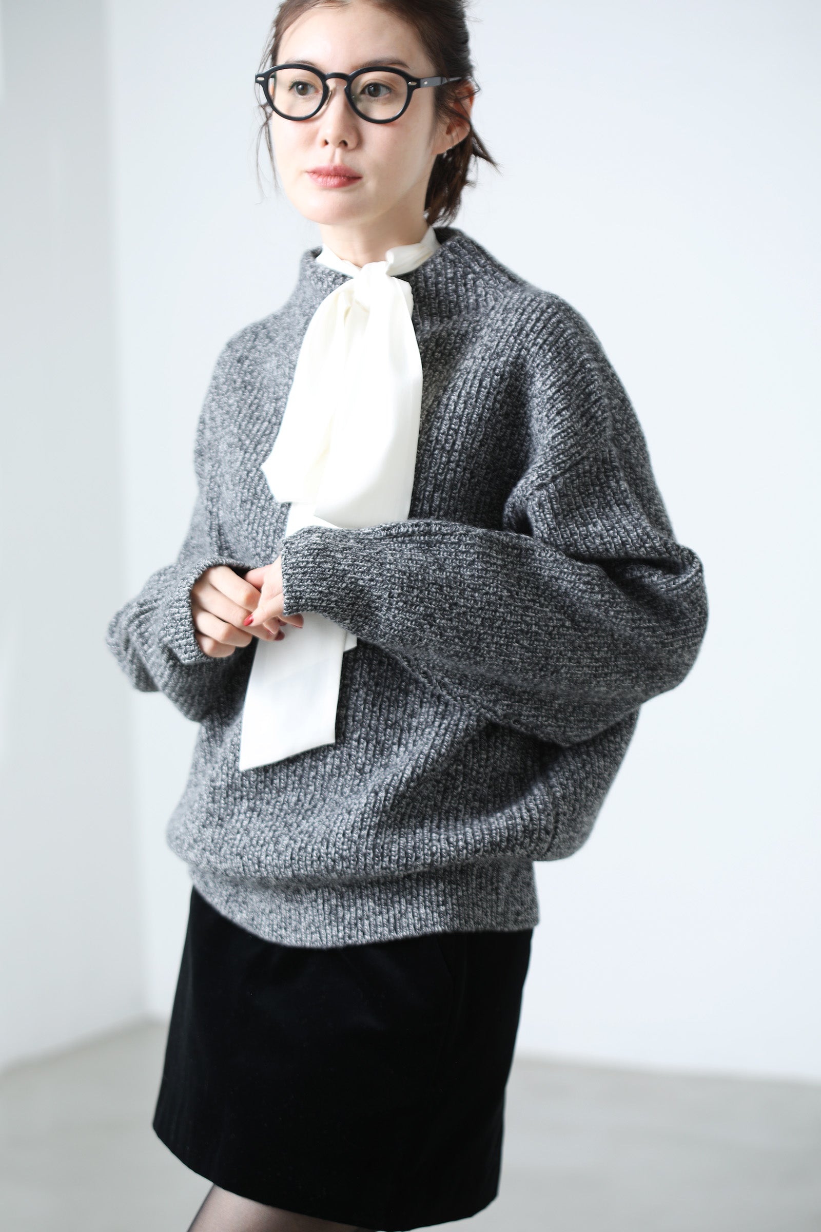 Hilja Mock Neck Knit