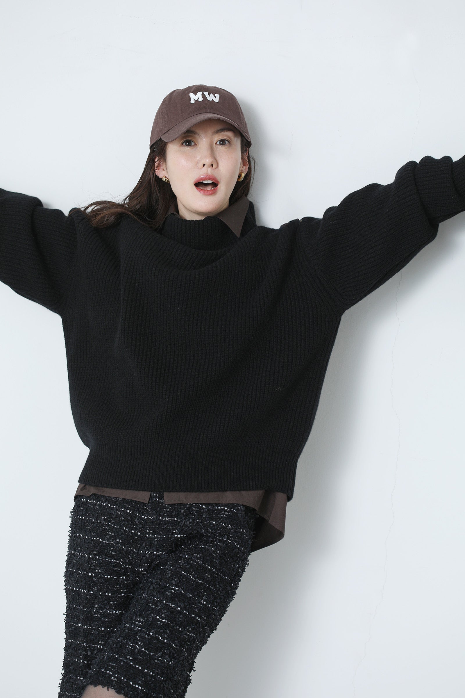 Hilja Mock Neck Knit