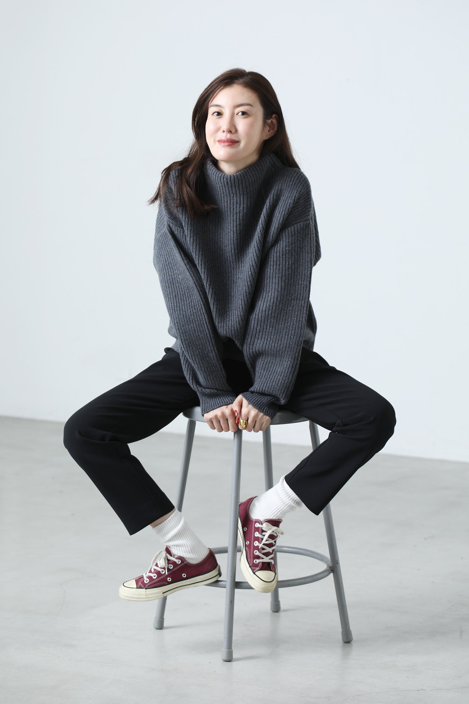 Hilja Mock Neck Knit