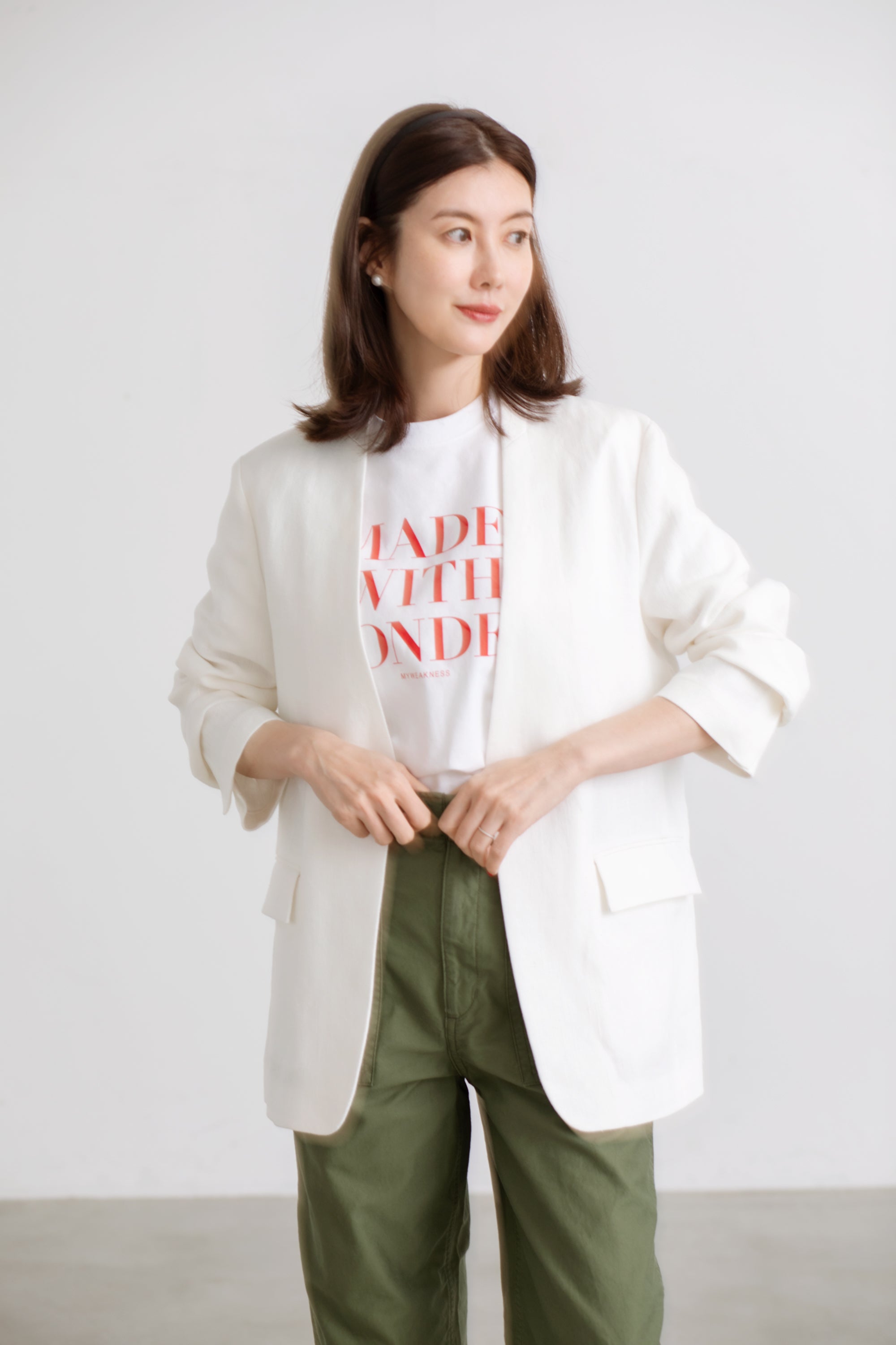 Sigrid Collarless Jacket