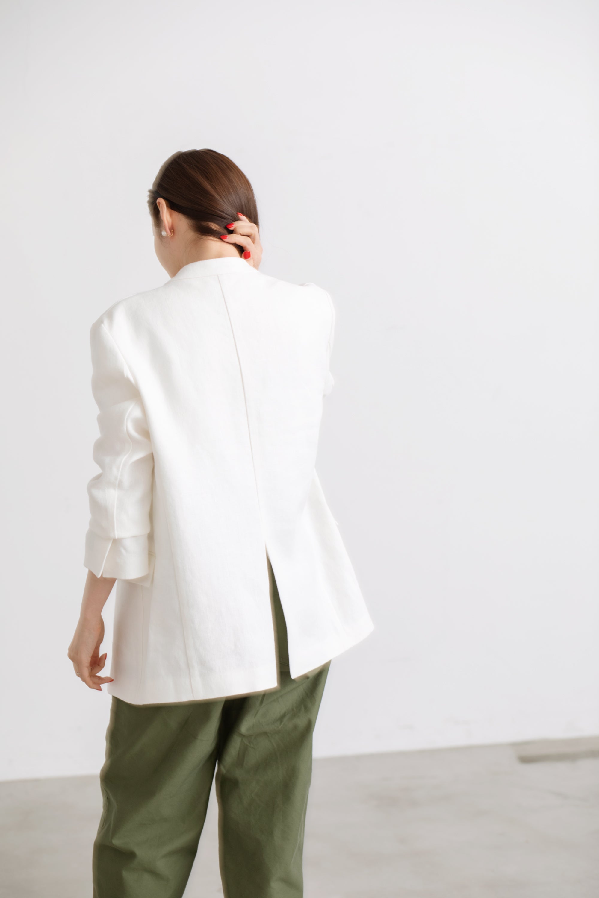 Sigrid Collarless Jacket