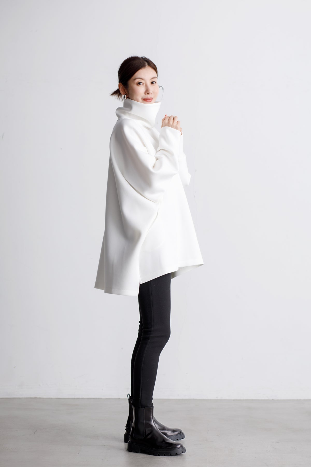 Claire Knit Poncho