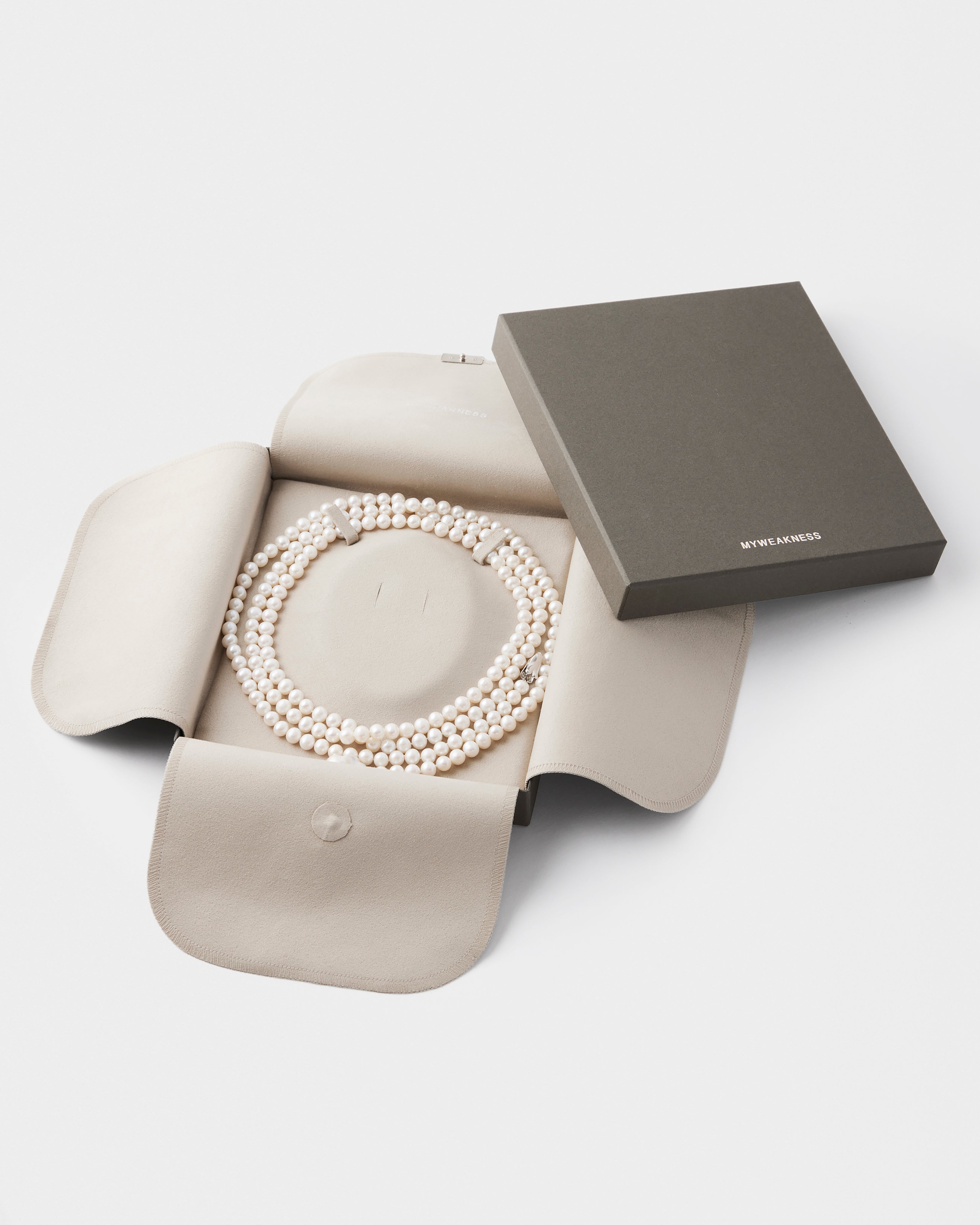 Long Pearl Necklace