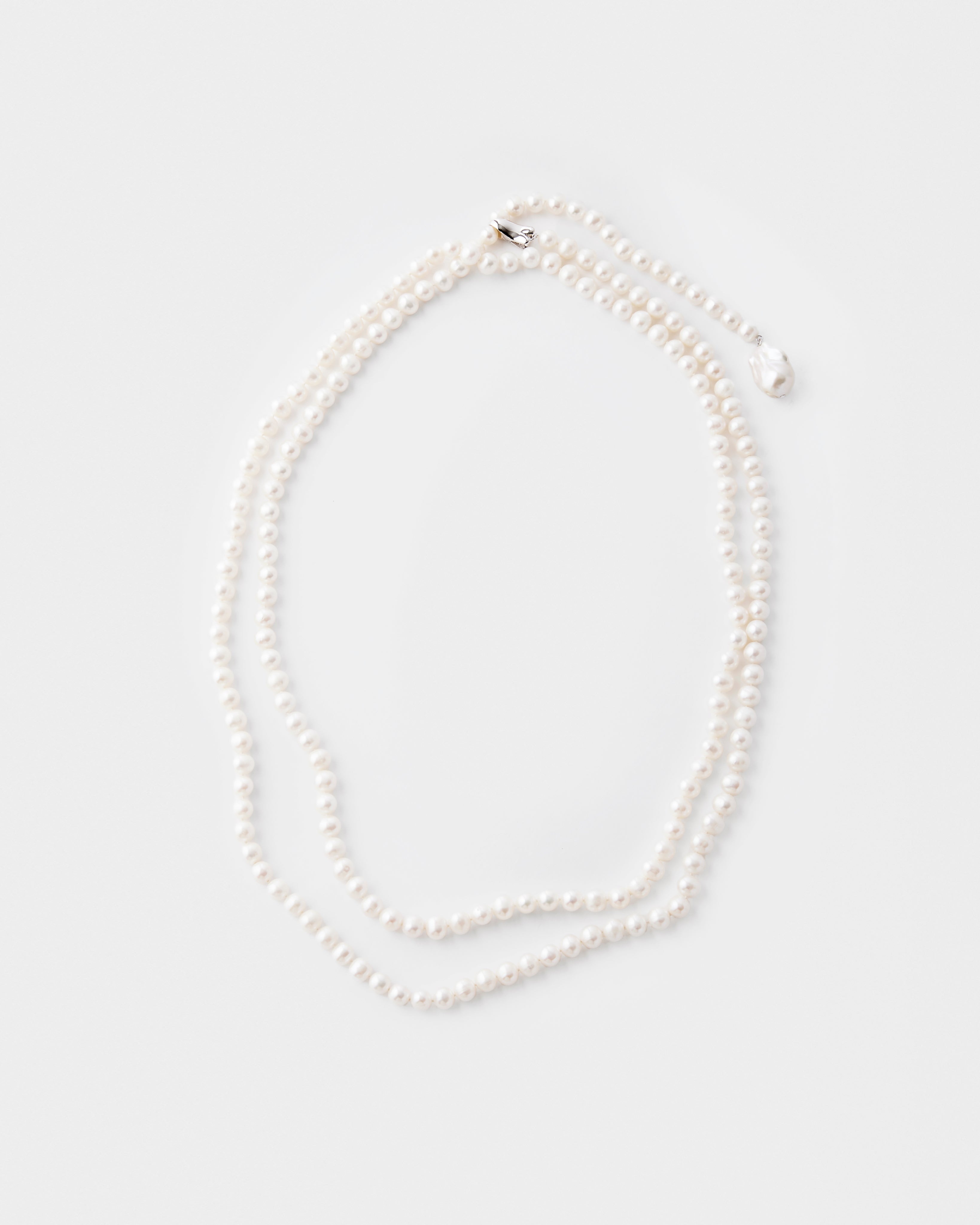 Long Pearl Necklace