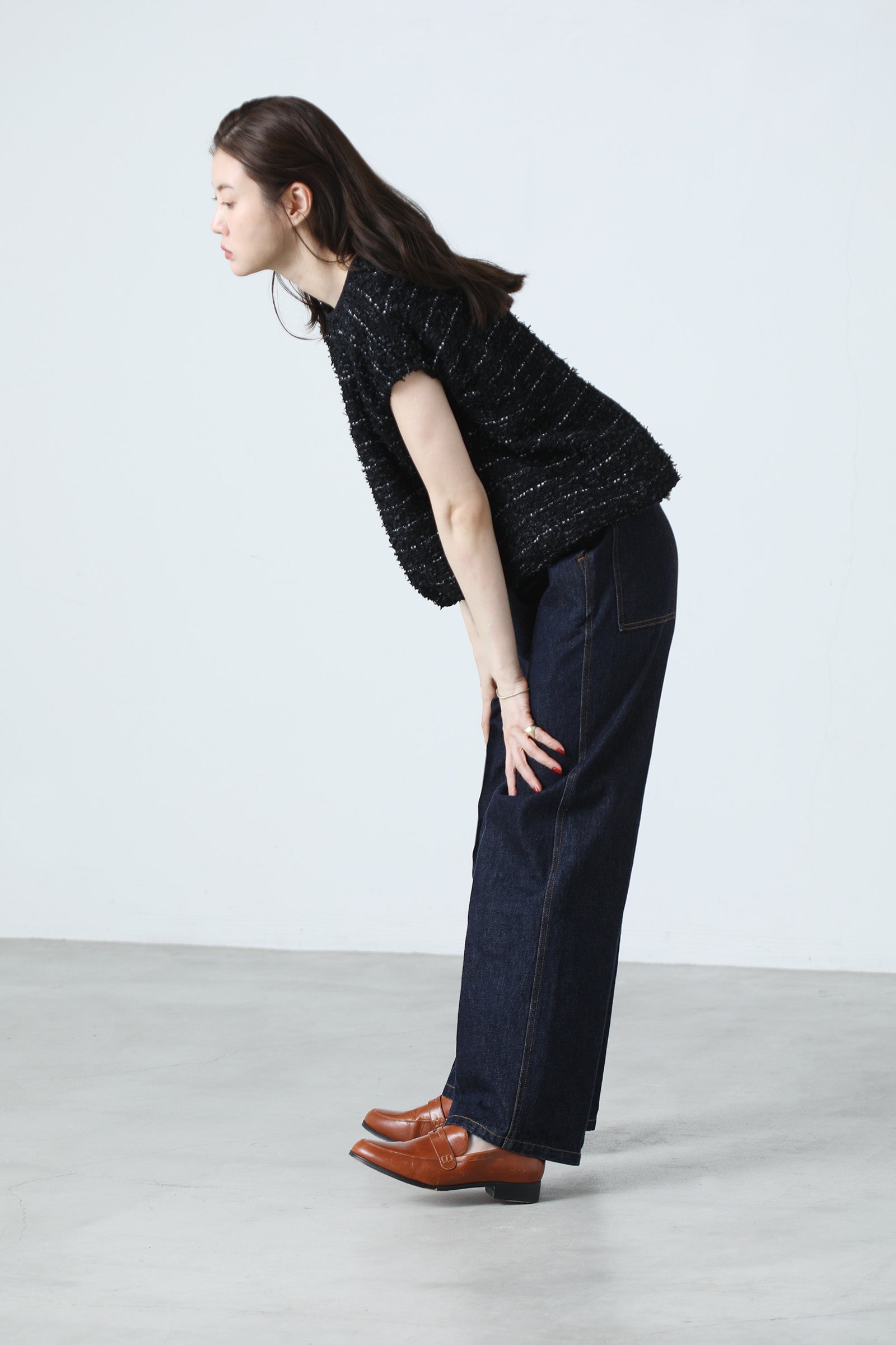 Denim Wide Pants