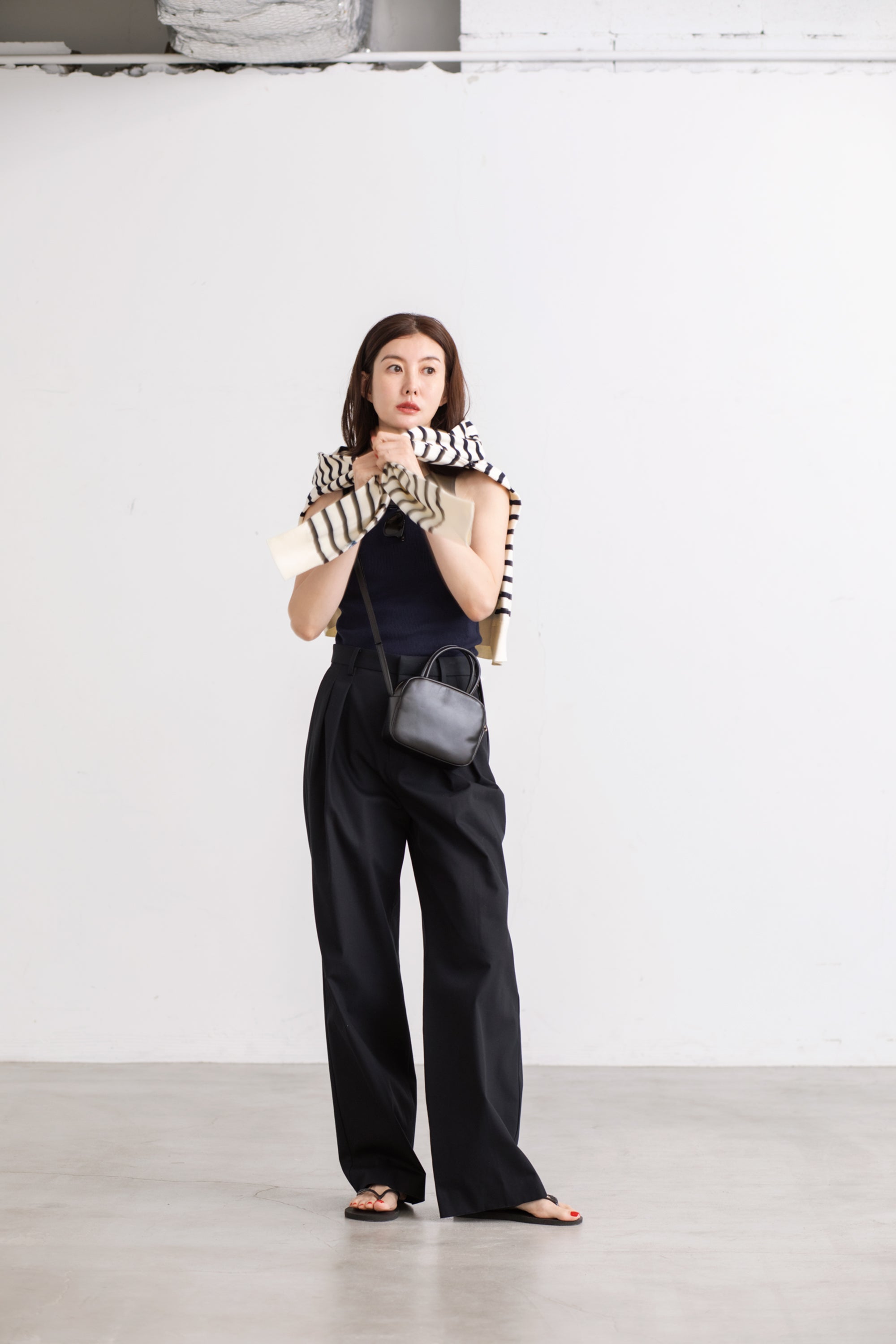 Padded Soft Rib Tunk Top