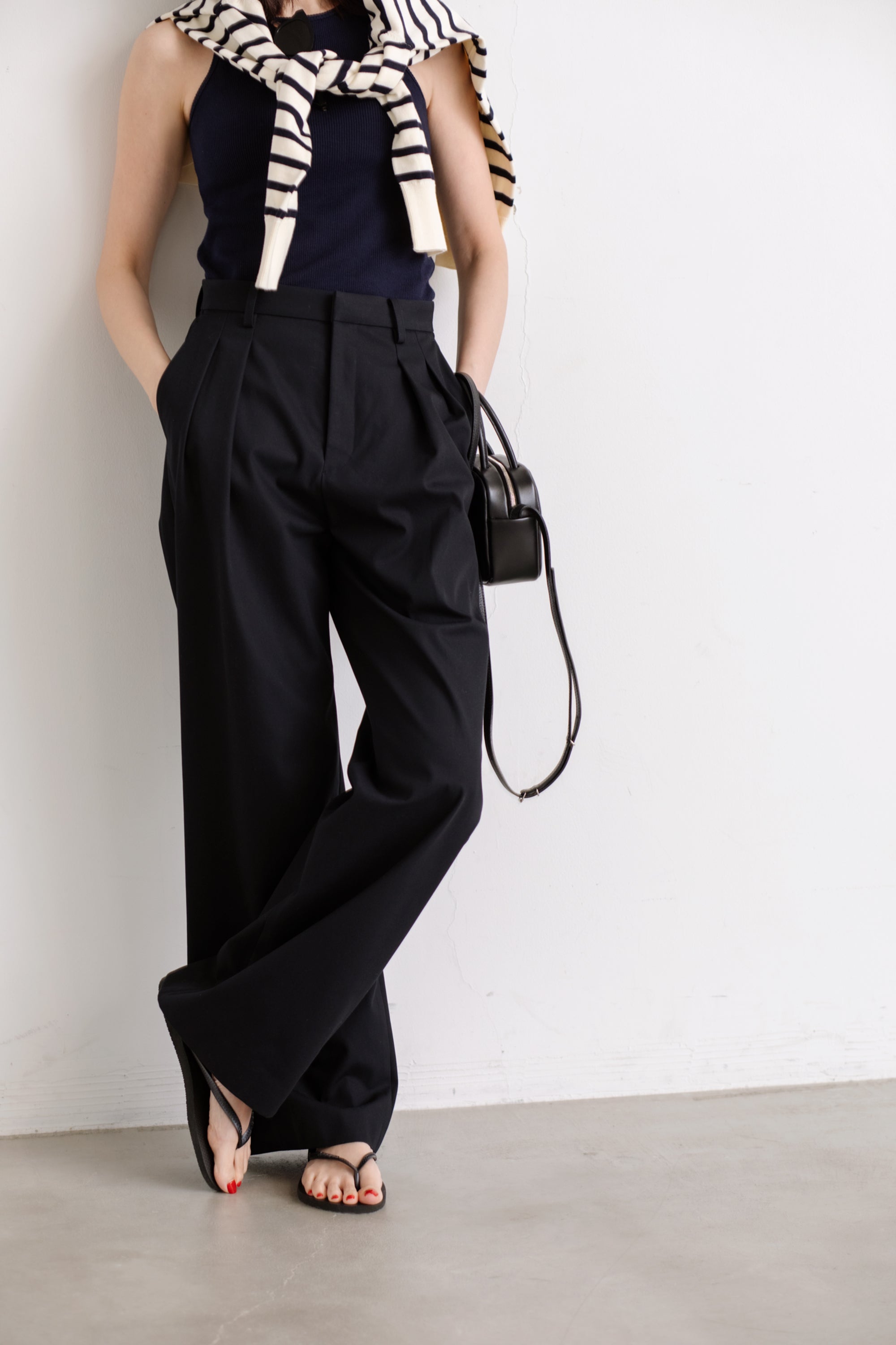 Sigrid Tuck Pants