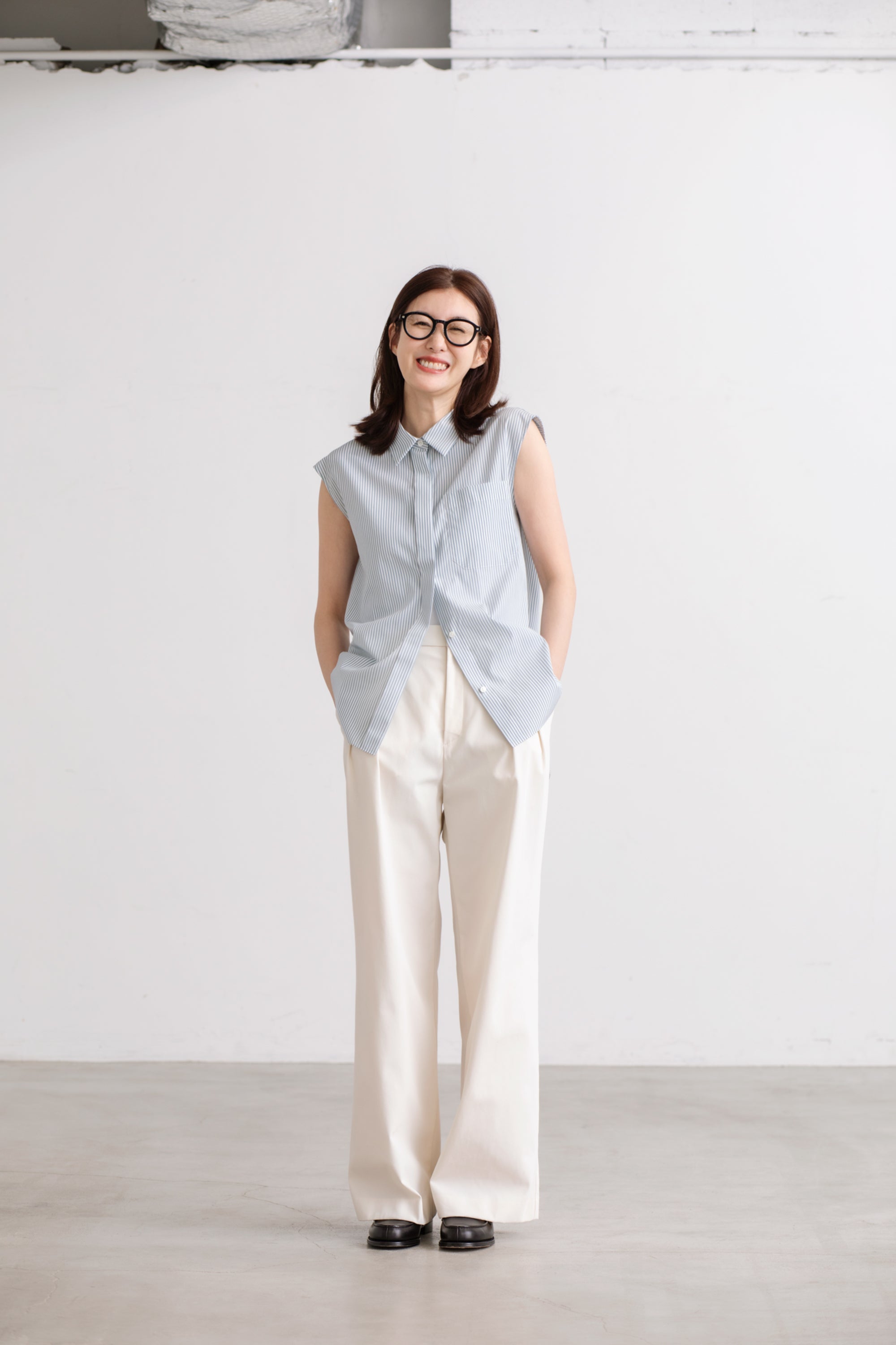 Sigrid Tuck Pants