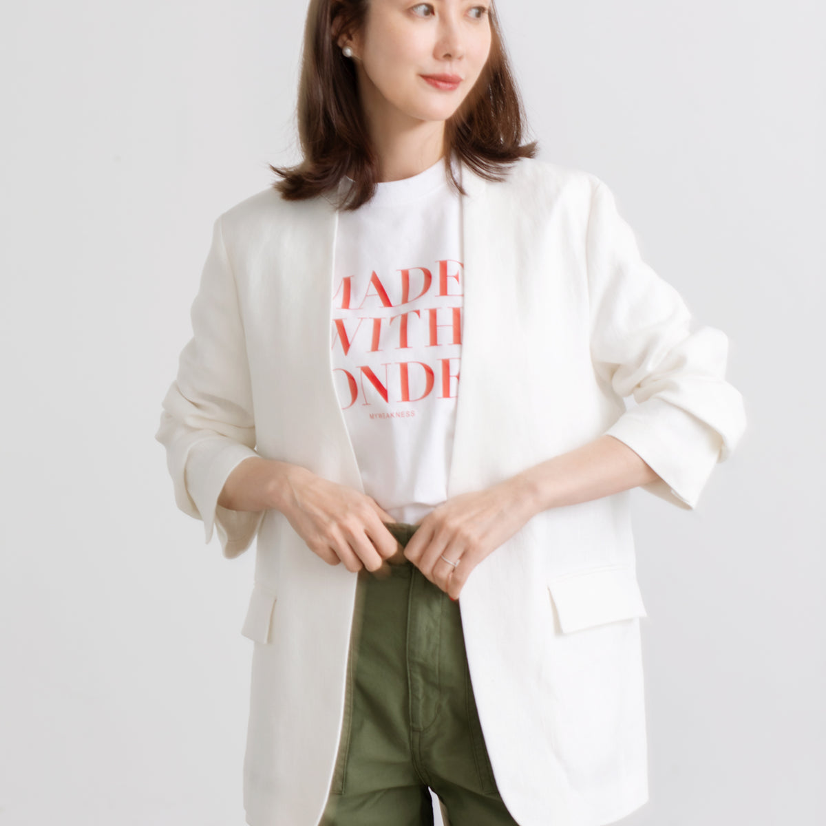 Sigrid Collarless Jacket