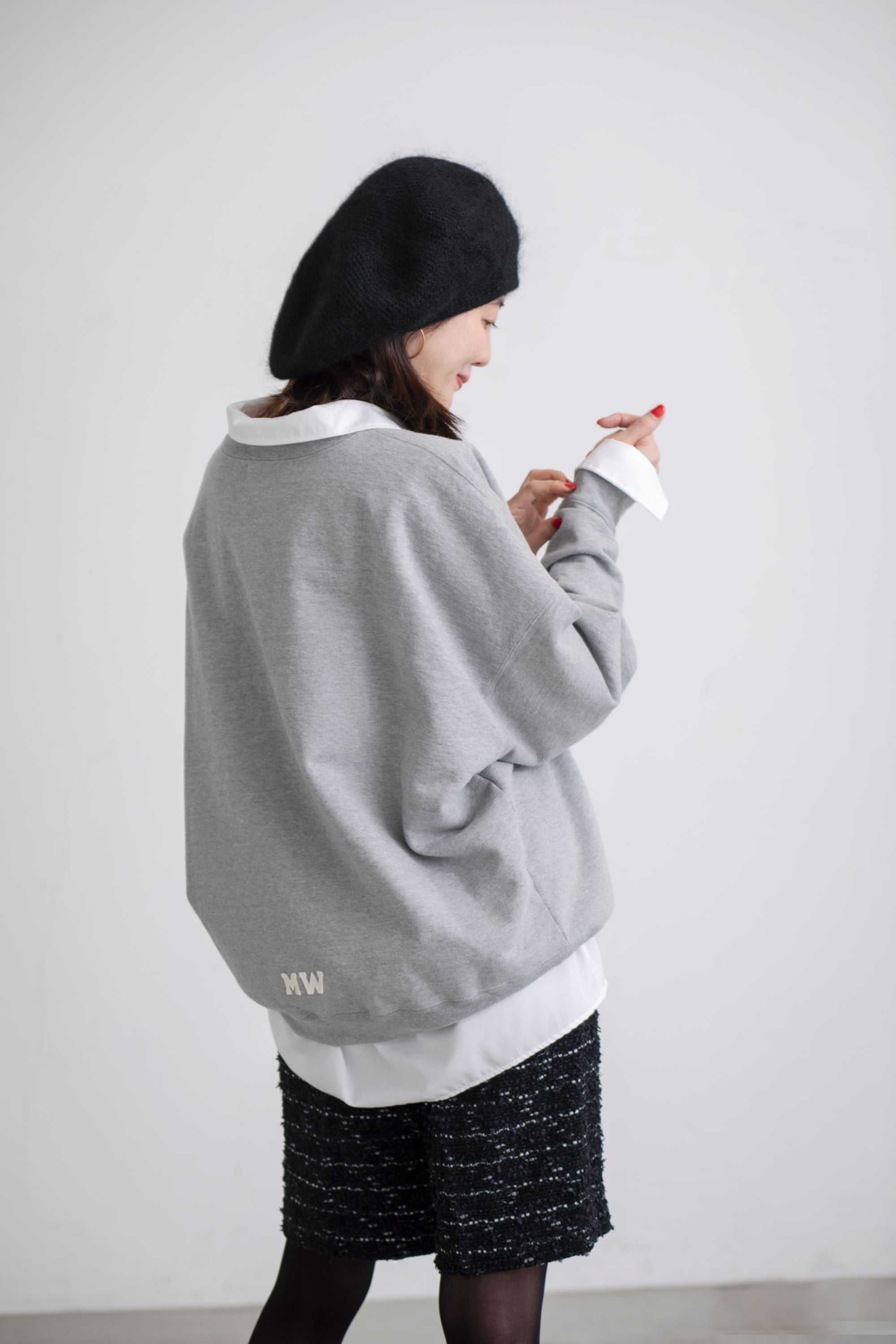 mohair beret