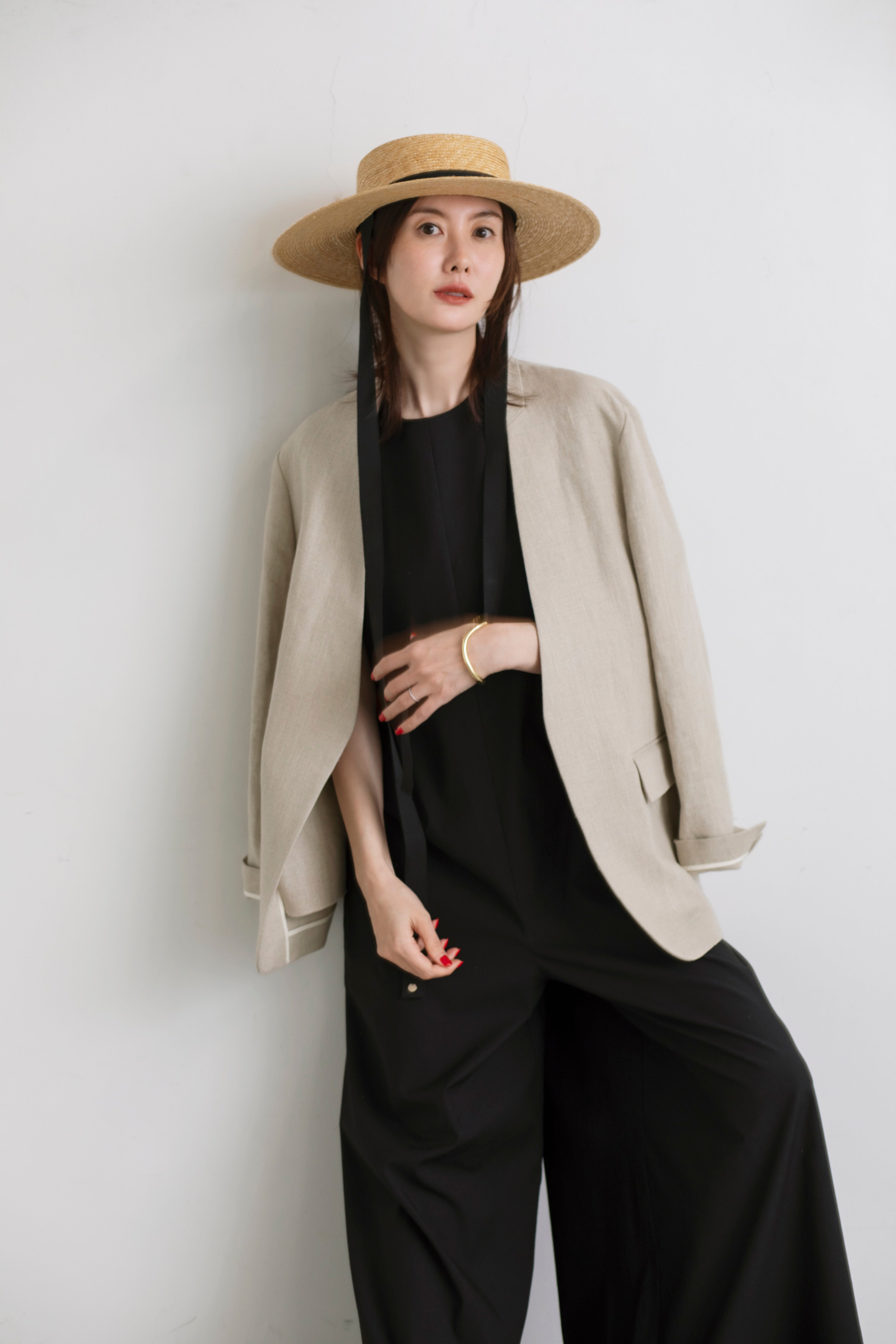 Sigrid Collarless Jacket