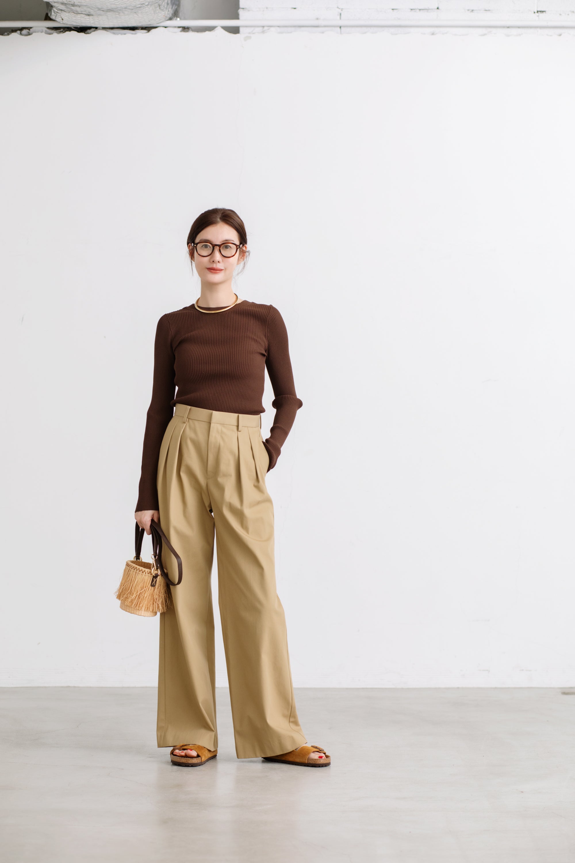 Sigrid Tuck Pants