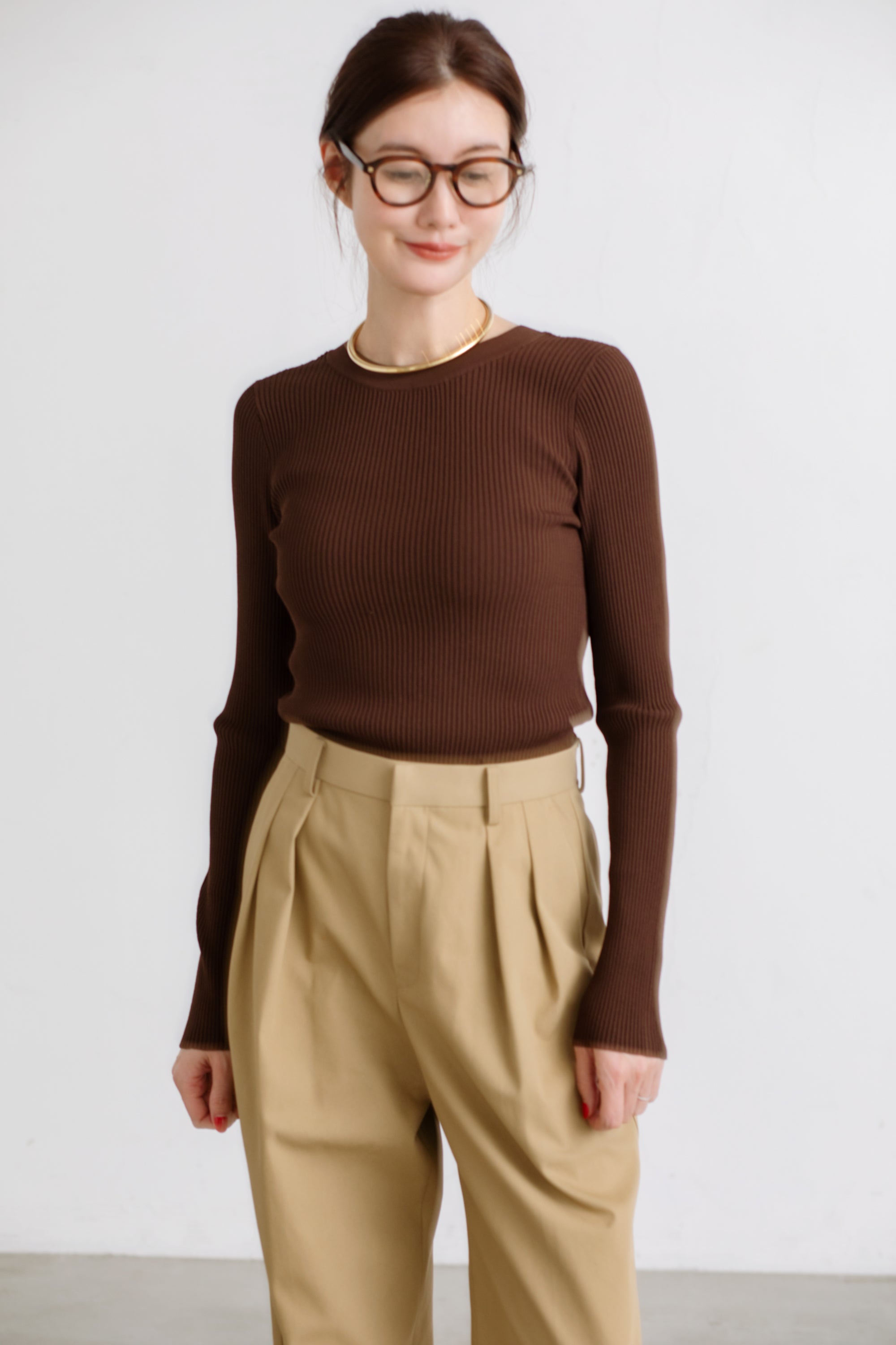 Sigrid 2Way Rib Pullover