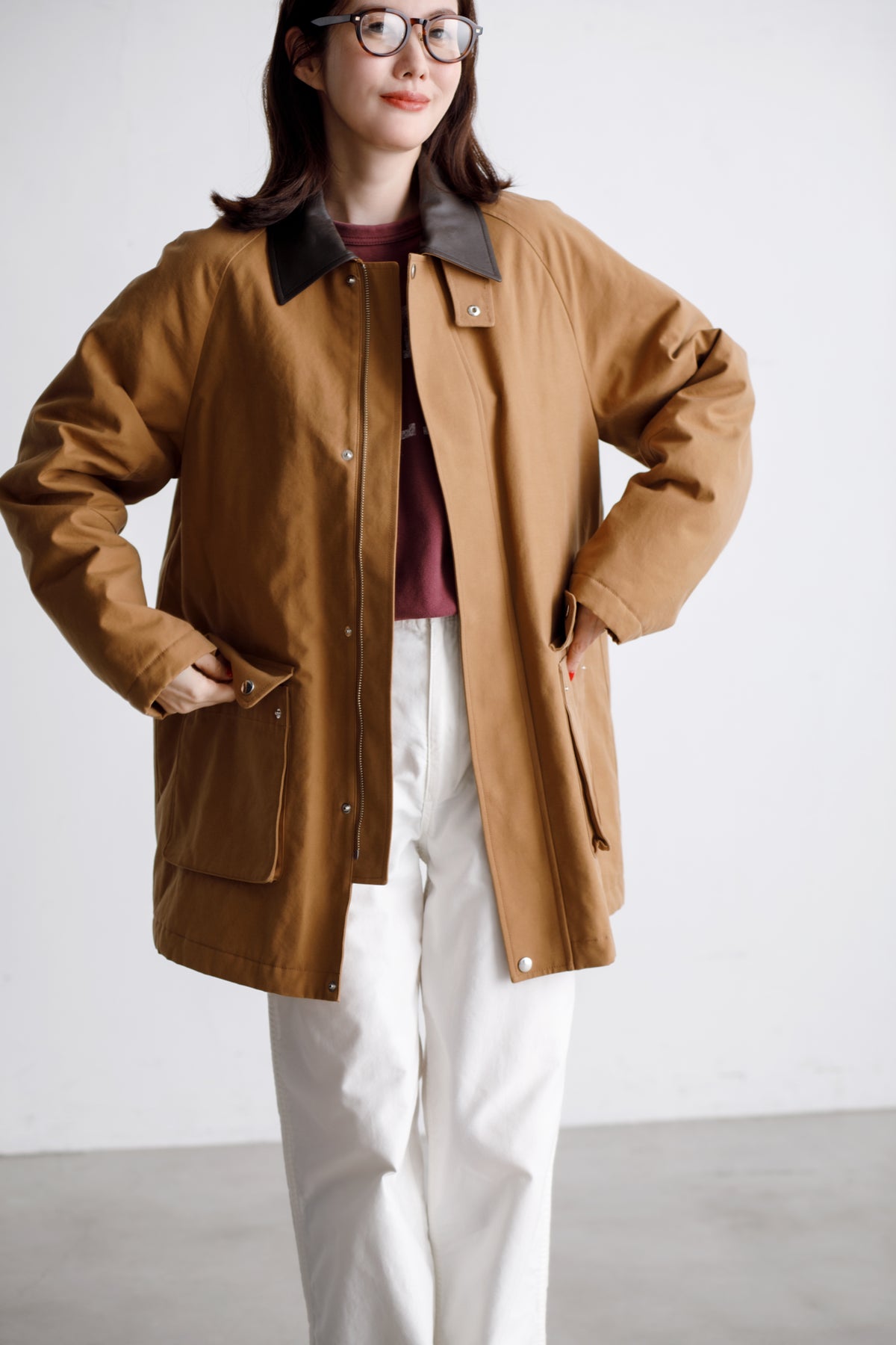 Claire Stand Collar Jacket