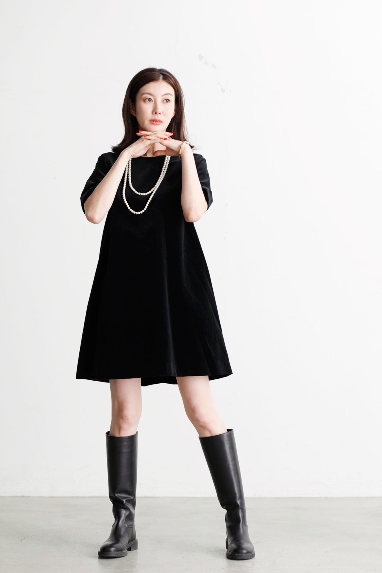 Long Pearl Necklace
