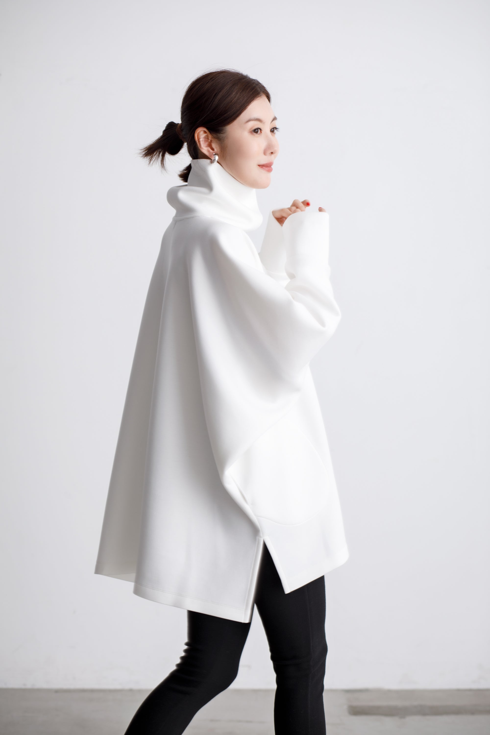 Claire Knit Poncho