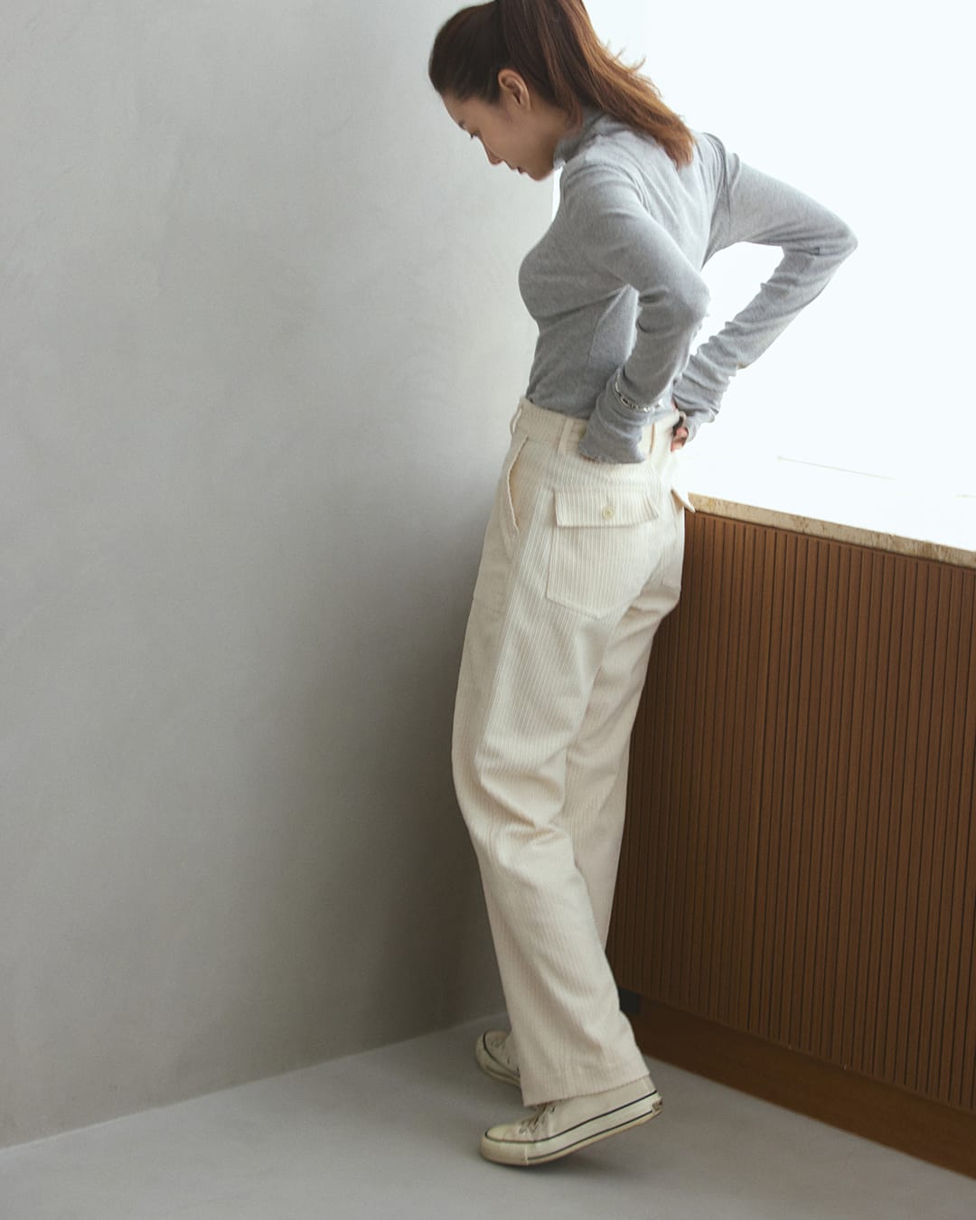 Corduroy Fatigue Pants | MY WEAKNESS Official Site